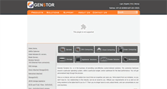 Desktop Screenshot of genstor.com